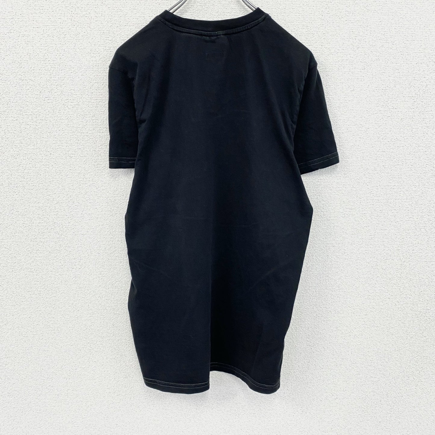 Iggy Pop　イギーポップ　半袖プリントTシャツ　ロックT　人物T　黒　ブラック　Mサイズ