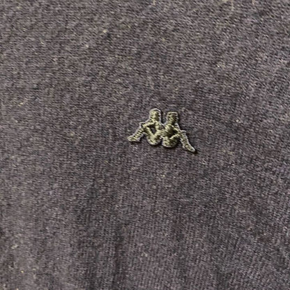 ROBE DI KAPPA　カッパ　ニットセーター　ワンポイント　刺繍ロゴ　スポーツミックス　紺　ネイビー　XLサイズ