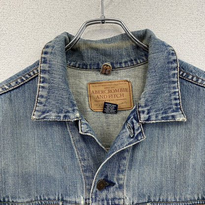 Abercrombie&Fitch　アバクロンビー&フィッッチ　デニムジャケット/Gジャン　3rdタイプ　インディゴ　Lサイズ