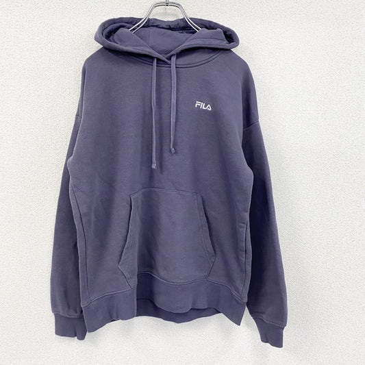 FILA　フィラ　スウェットパーカー/フーディー　フェード　紫　パープル　Lサイズ