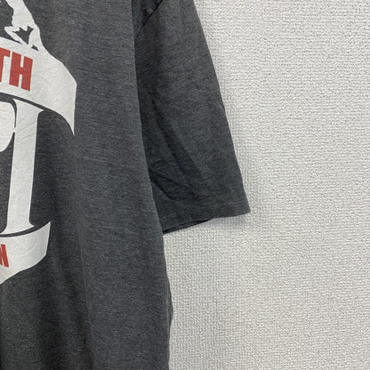 spread shirt　半袖プリントTシャツ　DIRTY SOUTH　GYM　ダークグレー　XLサイズ