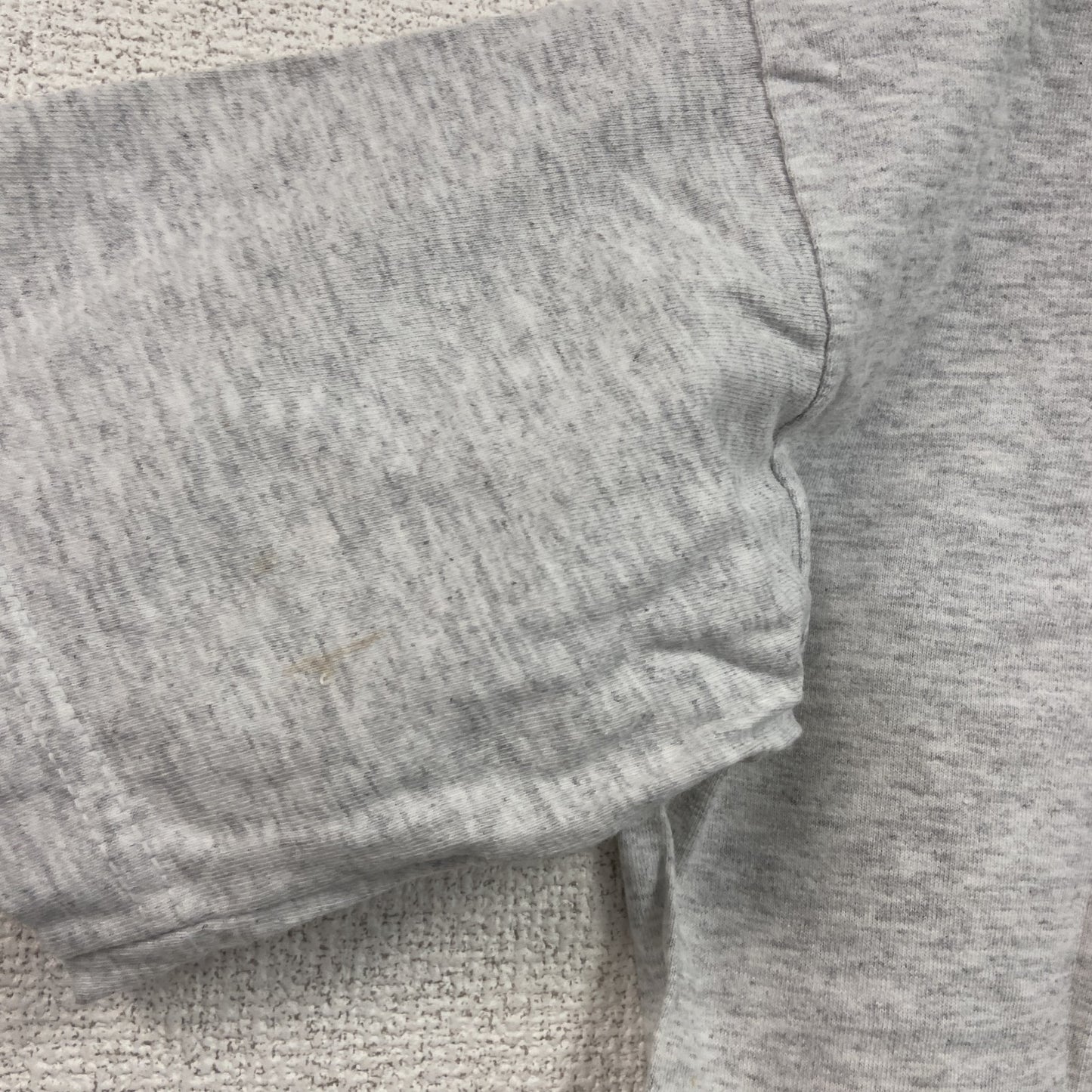 90s　Danny First　ダニーファースト　半袖プリントアーティストTシャツ　アメリカンボーイ　星条旗　霜降りグレー　Lサイズ