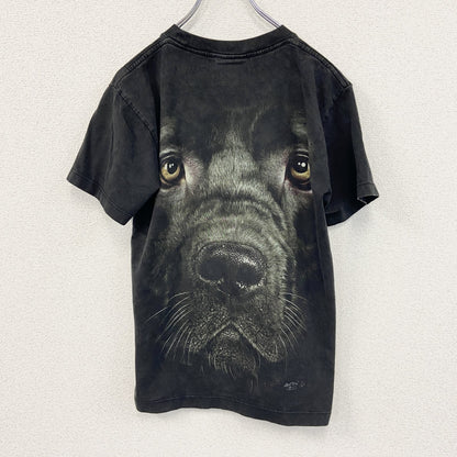 00s　ROCK CHANG　半袖プリントTシャツ　アニマルT　犬　ヴィンテージ　黒　ブラック　Sサイズ