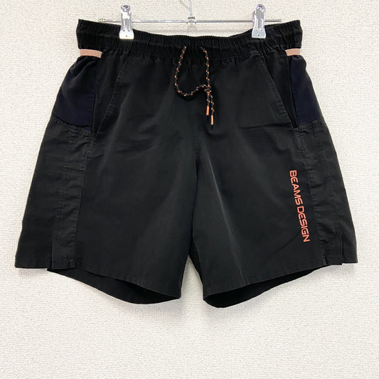 TIGORA BEAMS DESIGN　ティゴラ ビームスデザイン　ハーフパンツ/ショートパンツ　黒　ブラック　XLサイズ