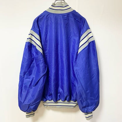 古着 used　DeLONG デロング　USA製　長袖ハーフジップナイロンジャケット　プルオーバー　NFL　COLTS　XLサイズ