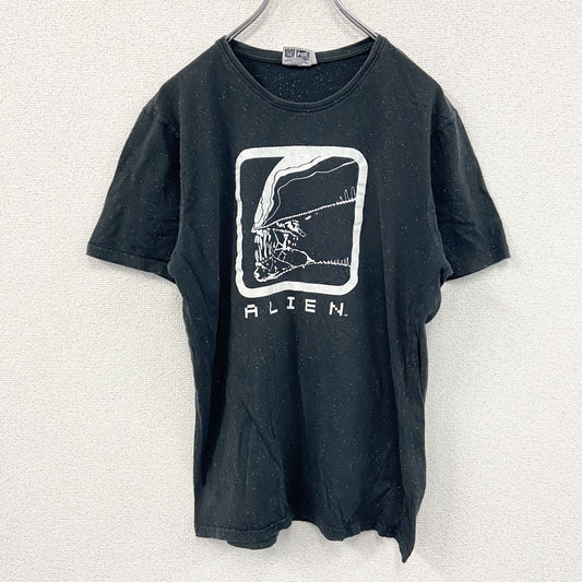 ALIEN　エーリアン　半袖Tシャツ　ムービーT　キャラクターT　黒　ブラック　Mサイズ