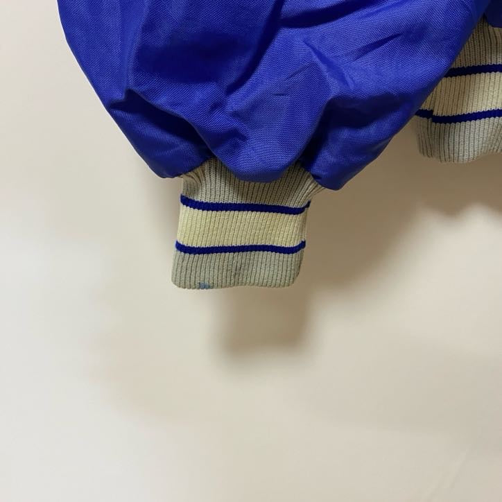 古着 used　DeLONG デロング　USA製　長袖ハーフジップナイロンジャケット　プルオーバー　NFL　COLTS　XLサイズ