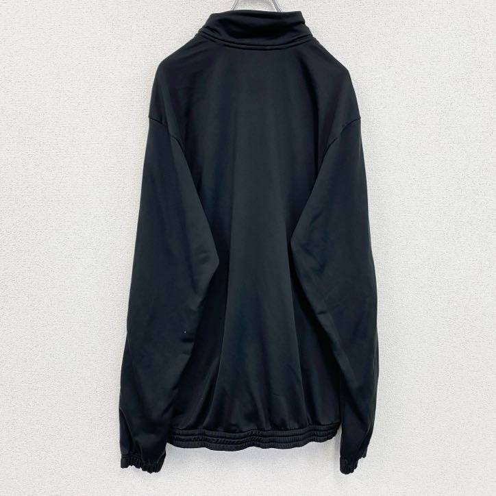 adidas　アディダス　トラックジャケット/ジャージ　黒　ブラック　XLサイズ