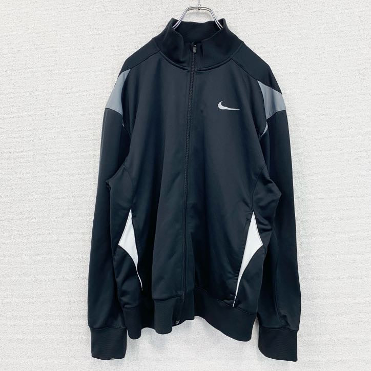 NIKE　ナイキ　トラックジャケット/ジャージ　黒　ブラック　XLサイズ