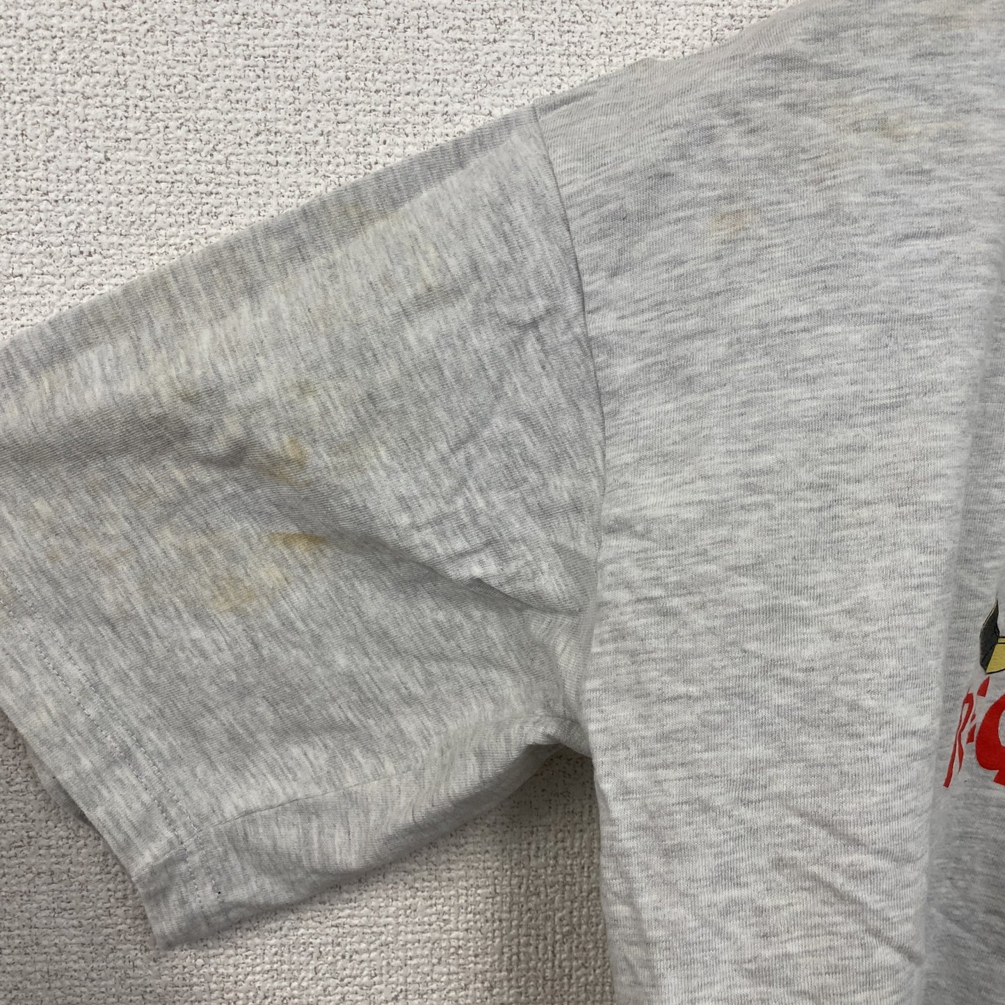 ～00s　XFer　アイスベアレンレーゲンスブルク　半袖Tシャツ　アイスホッケー　ユーロ　霜降りグレー　Lサイズ