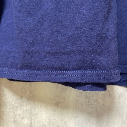 古着 used　Disney ディズニー　ミッキー　Mickey　半袖プリントＴシャツ　　ネイビー　クルーネック　キャラクター