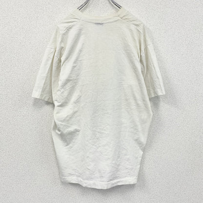 90s　SCREEN STARS BEST　ハリケーンアンドリュー　半袖プリントTシャツ　ホワイト　XLサイズ