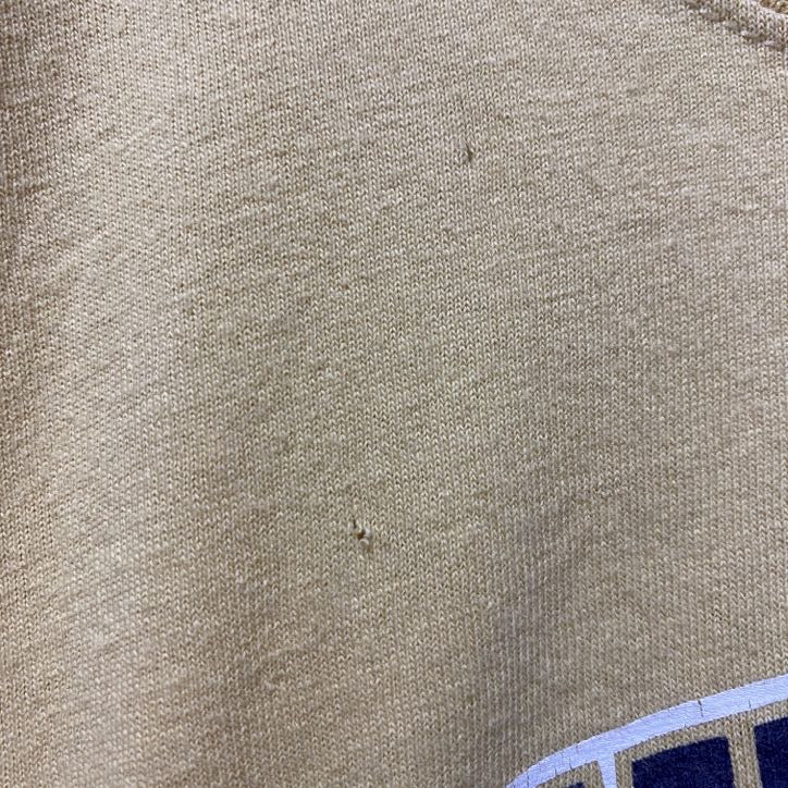 古着 used　RUSSELL　ラッセル　半袖クルーネックプリントカレッジＴシャツ　モンタナ州　大学　黄色　イエロー　Ｍサイズ