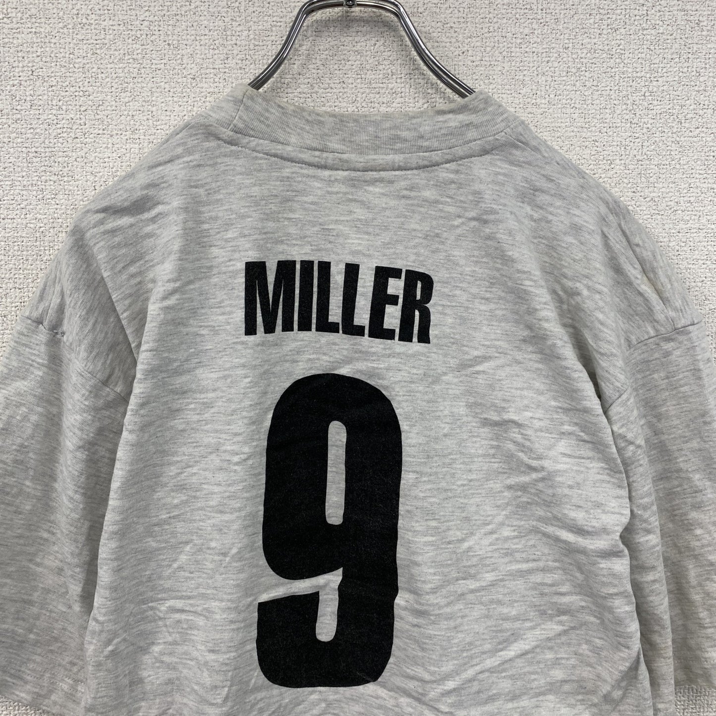 ～00s　XFer　アイスベアレンレーゲンスブルク　半袖Tシャツ　アイスホッケー　ユーロ　霜降りグレー　Lサイズ