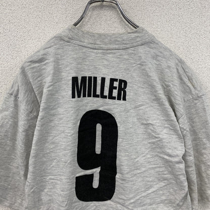 ～00s　XFer　アイスベアレンレーゲンスブルク　半袖Tシャツ　アイスホッケー　ユーロ　霜降りグレー　Lサイズ