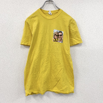 GILDAN　ギルダン　半袖プリントTシャツ　フォトT　黄色　イエロー　Mサイズ