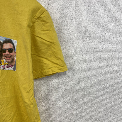 GILDAN　ギルダン　半袖プリントTシャツ　フォトT　黄色　イエロー　Mサイズ