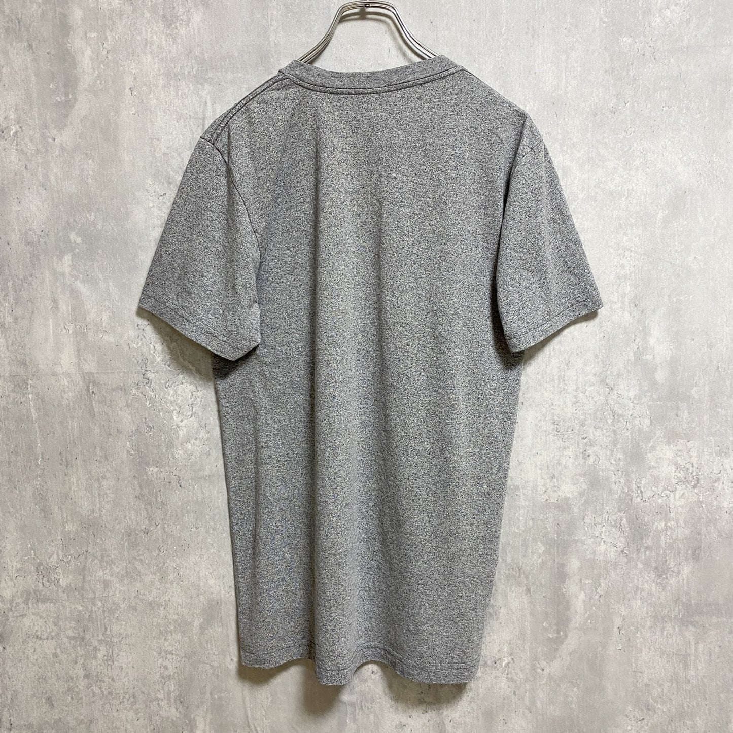 古着 used　NEW AGENDA　半袖プリントカレッジＴシャツ　グレー　ペンシルベニア　大学　フットボール　Mサイズ