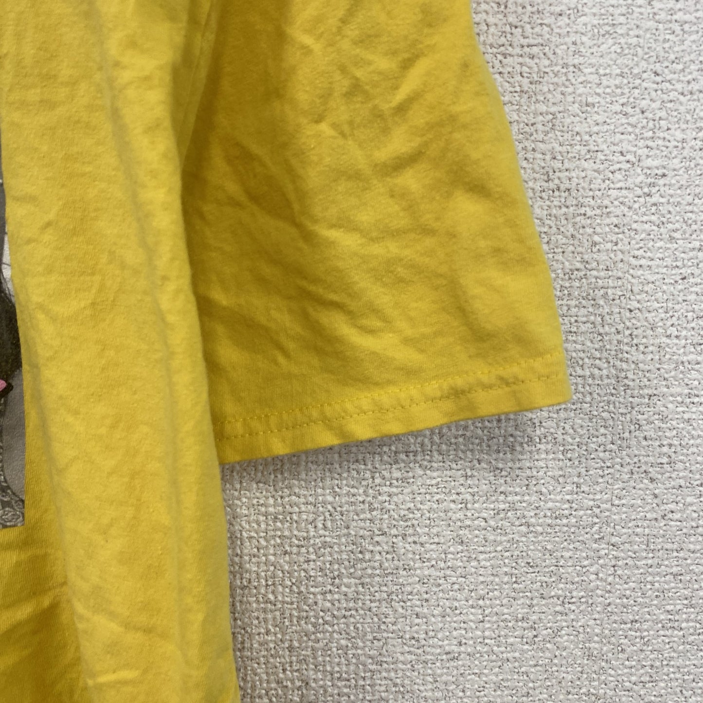 GILDAN　ギルダン　半袖プリントTシャツ　フォトT　黄色　イエロー　Mサイズ