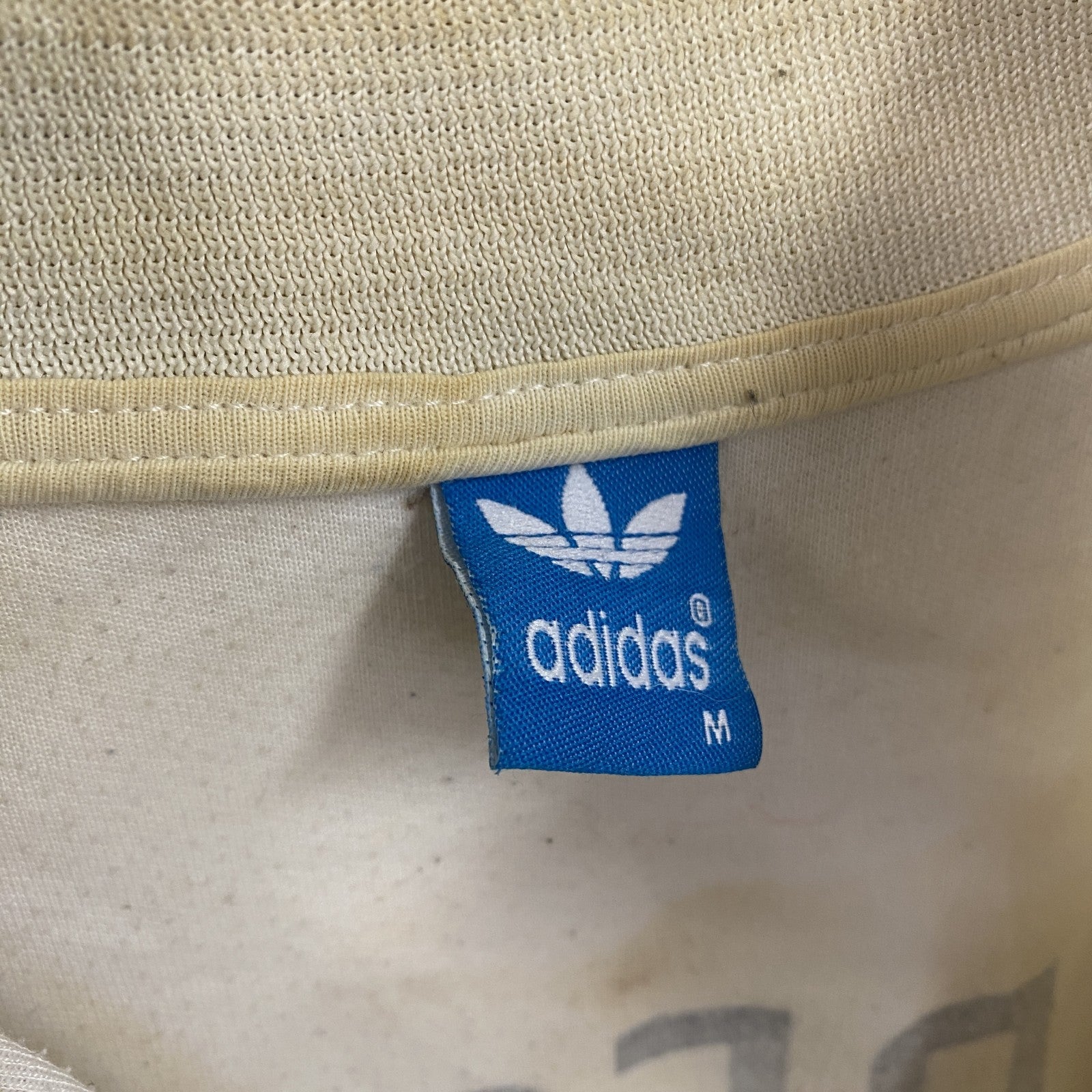 adidas　アディダス　トラックジャケット　ジャージ　レアルマドリード　白　ホワイト　Mサイズ