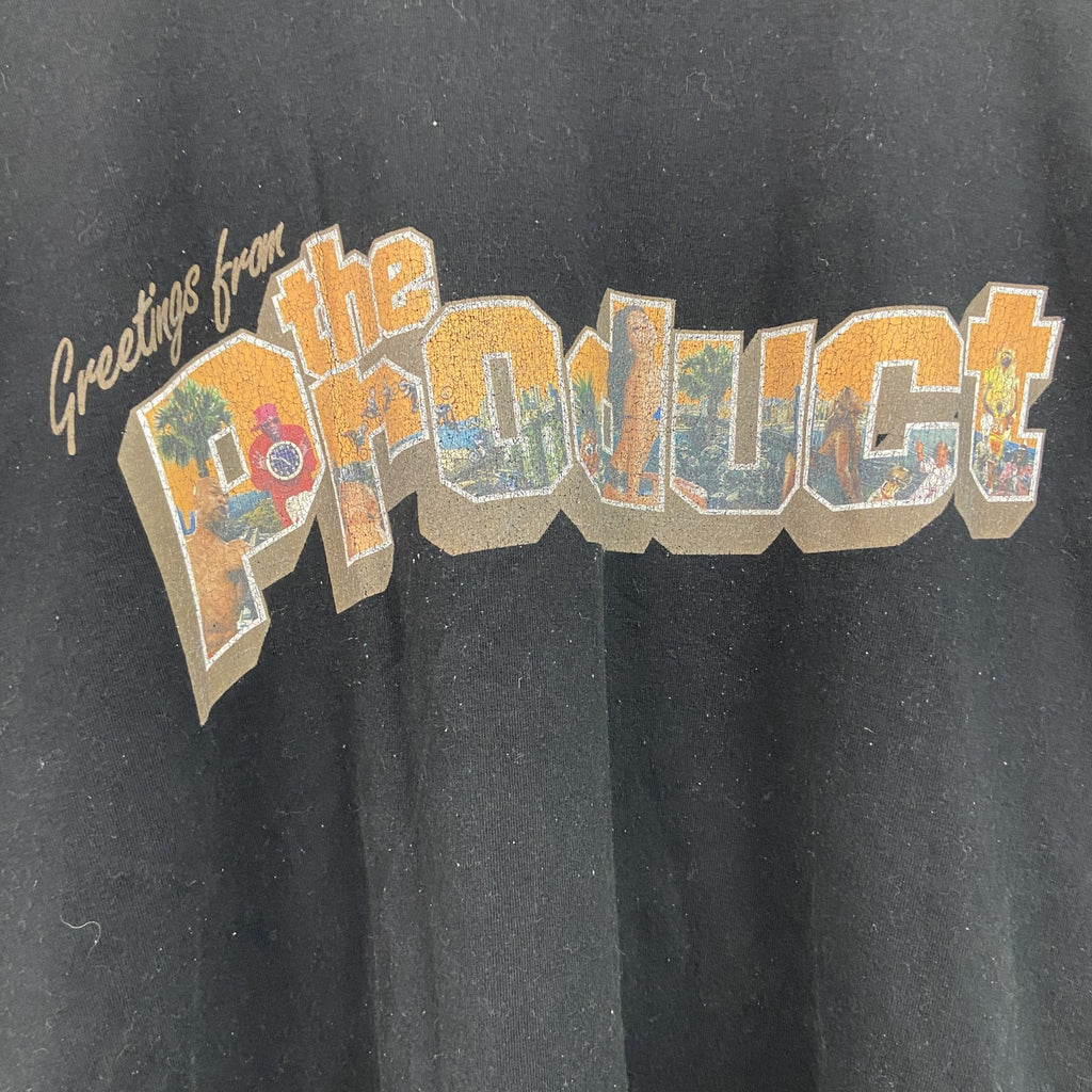 Product HEAVY‐T　半袖プリントTシャツ　デカロゴ　クルーネック　黒　ブラック　2XLサイズ