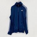 adidas　アディダス　トラックジャケット/ジャージ　紺　ネイビー　Mサイズ
