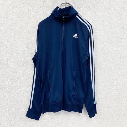 adidas　アディダス　トラックジャケット/ジャージ　紺　ネイビー　Mサイズ