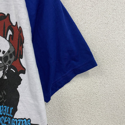 ONE PIECE　ワンピース　半袖Tシャツ　キャラクターT　ラグランスリーブ　白　ホワイト　150サイズ