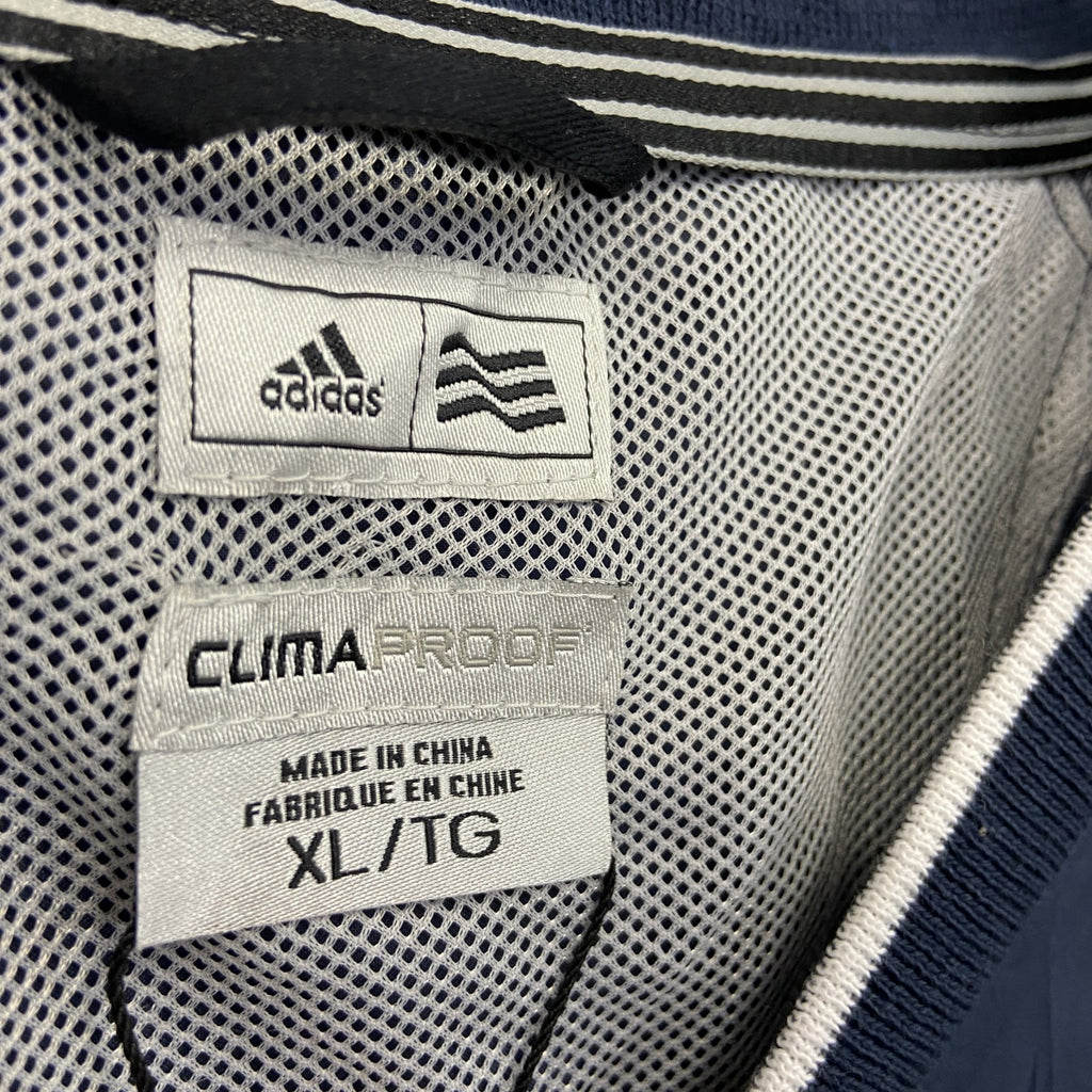 adidas　アディダス　プルオーバージャケット　紺　ネイビー　XLサイズ