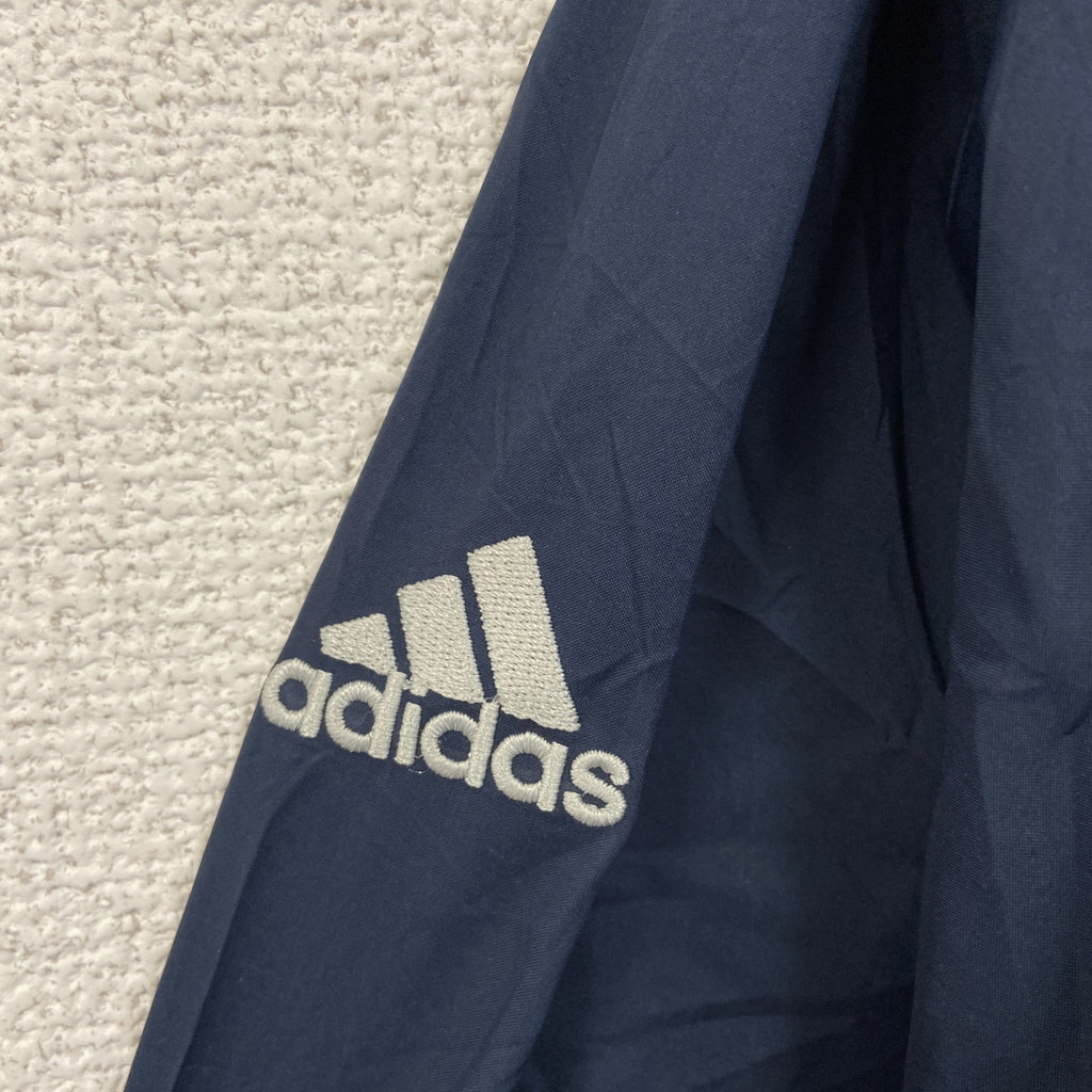 adidas　アディダス　プルオーバージャケット　紺　ネイビー　XLサイズ