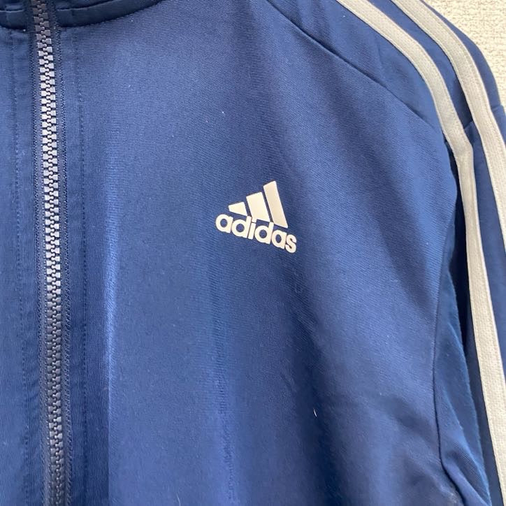 adidas　アディダス　トラックジャケット/ジャージ　紺　ネイビー　Mサイズ