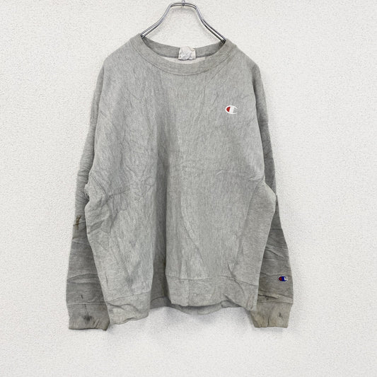 Champion　チャンピオン　リバースウィーブ　スウェット/トレーナー　灰色　グレー　XLサイズ