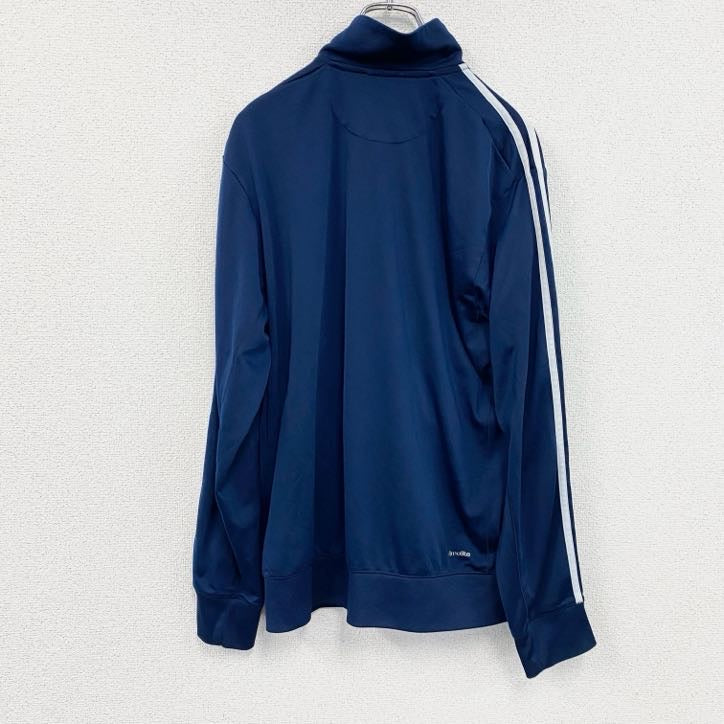 adidas　アディダス　トラックジャケット/ジャージ　紺　ネイビー　Mサイズ