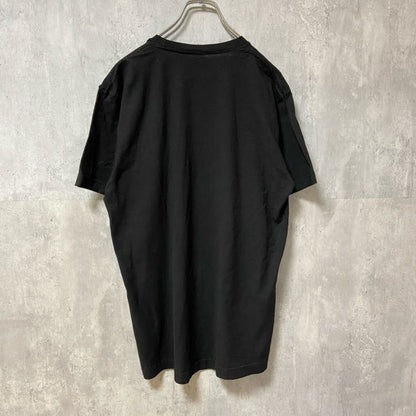 古着 used　Disney ディズニー　ミッキー　Mickey　半袖ネオンプリントＴシャツ　黒　クルーネック　キャラクター