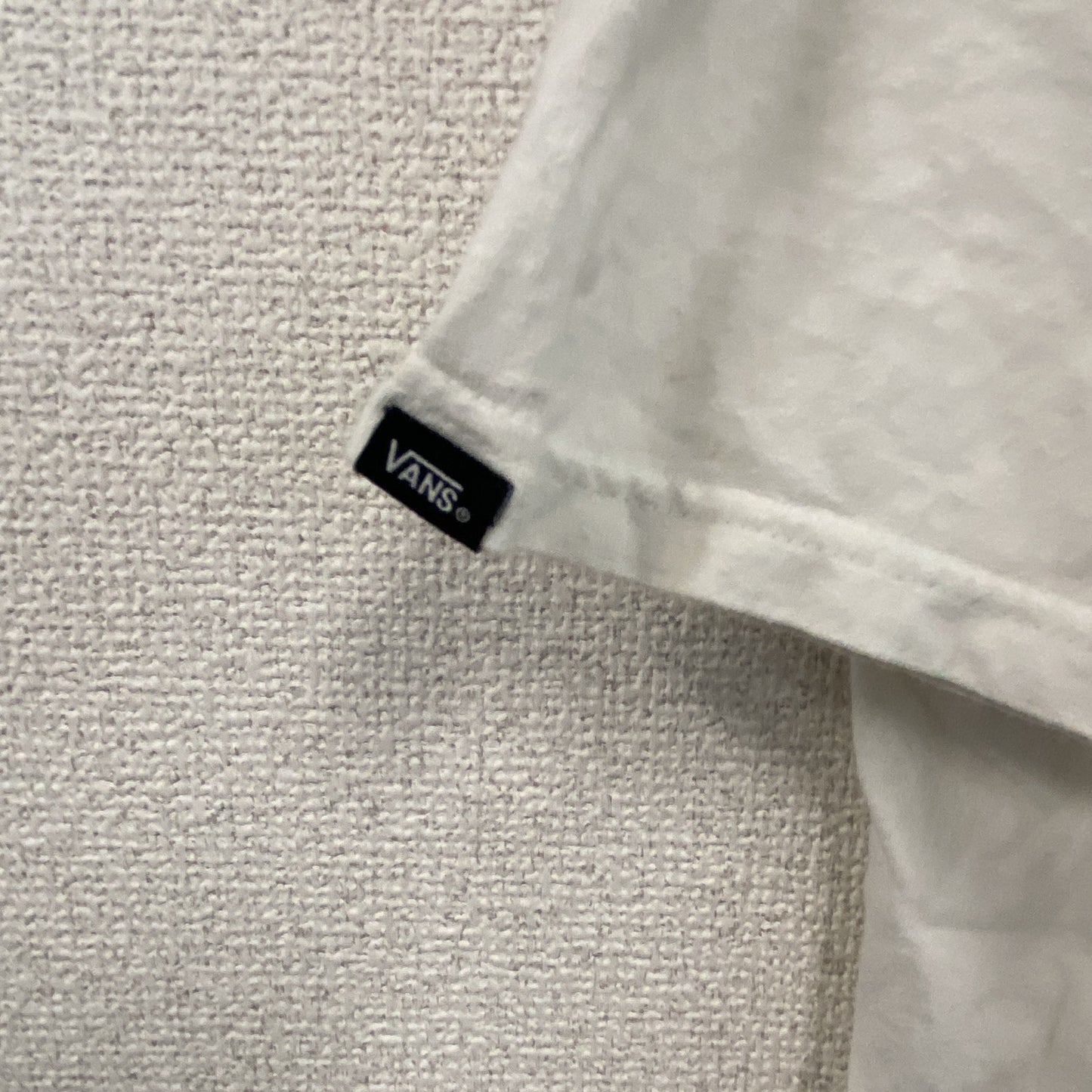 VANS　バンズ　半袖プリントTシャツ　白　ホワイト　Mサイズ