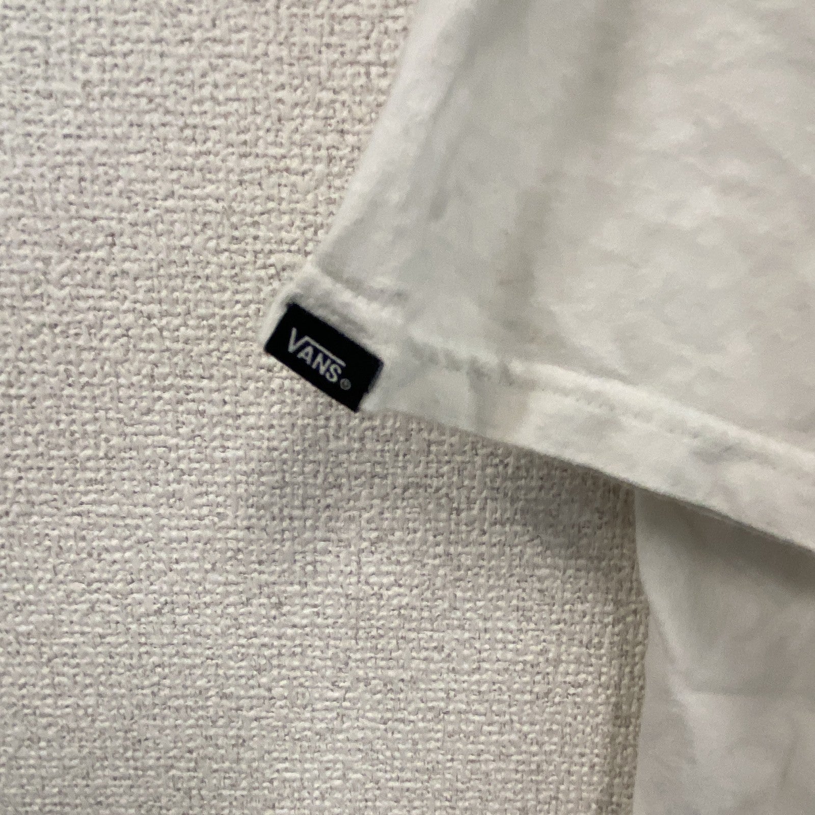 VANS　バンズ　半袖プリントTシャツ　白　ホワイト　Mサイズ
