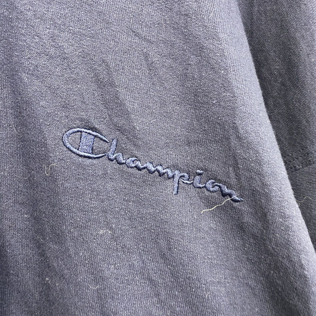 Champion　チャンピオン　ハーフジップスウェットパーカー/フーディー　紺　ネイビー　XXLサイズ