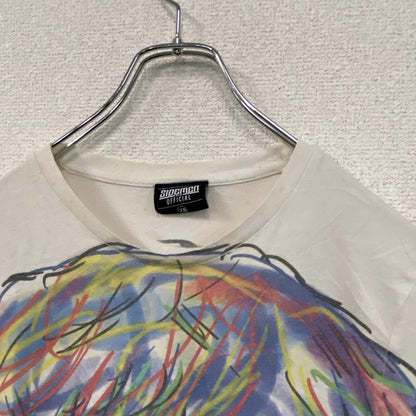 SIDEMEN　半袖プリントTシャツ 　アートT 　白　ホワイト　XSサイズ