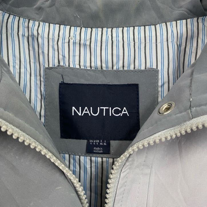 nautica　ノーティカ　フルジップブルゾン　グレー　Lサイズ