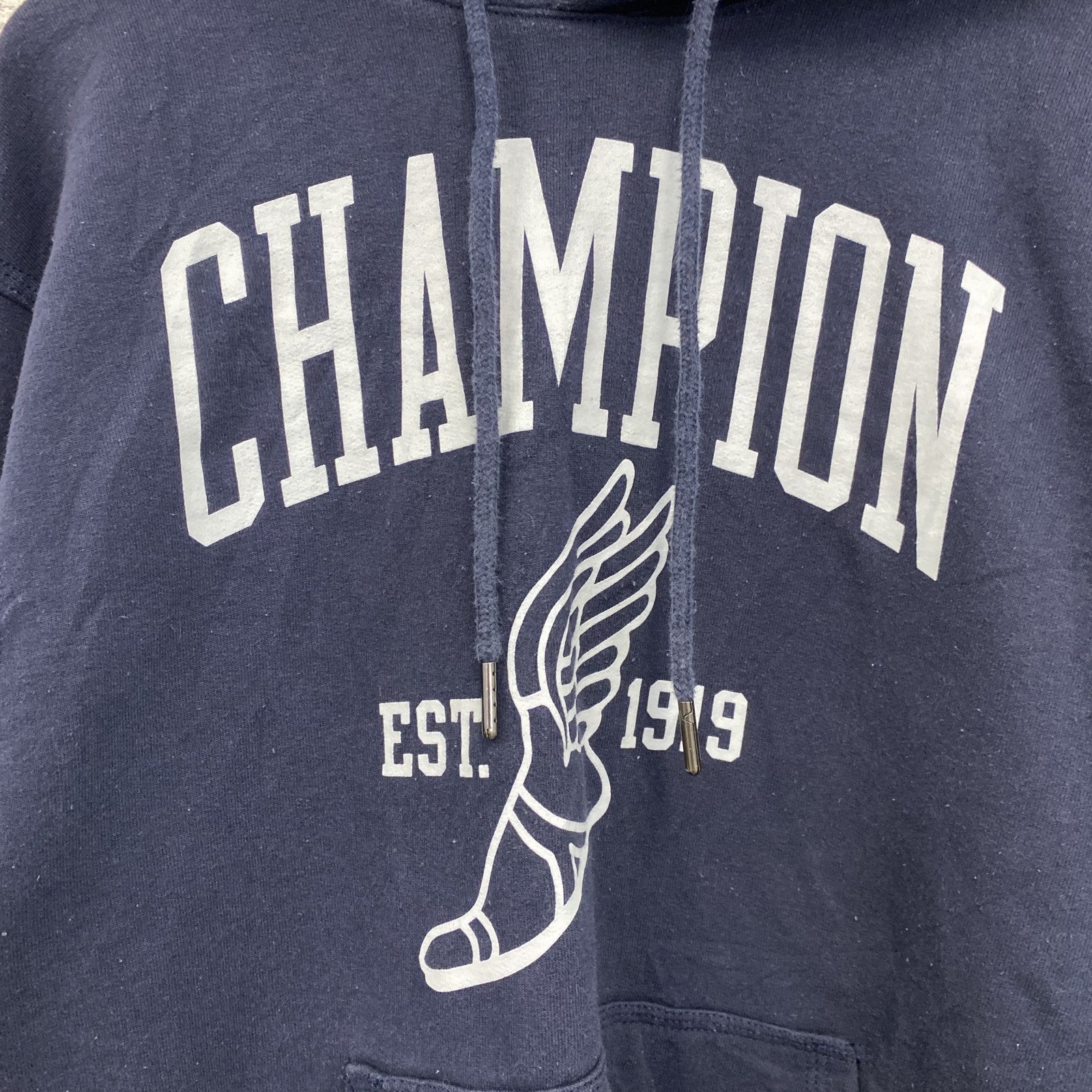 Champion　チャンピオン　スウェットパーカー/フーディー　紺　ネイビー　Sサイズ