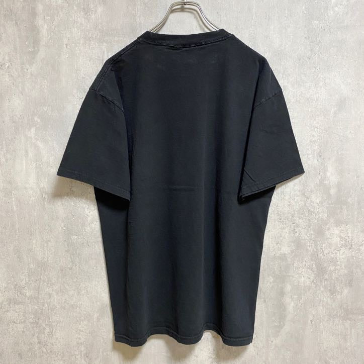 古着 used　GEAR FORSPORTS　半袖プリントカレッジＴシャツ　黒　ブラック　メキシコ大学　アメフト　Lサイズ