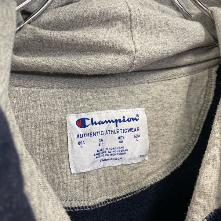 Champion　チャンピオン　スウェットパーカー/フーディー　紺　ネイビー　Sサイズ