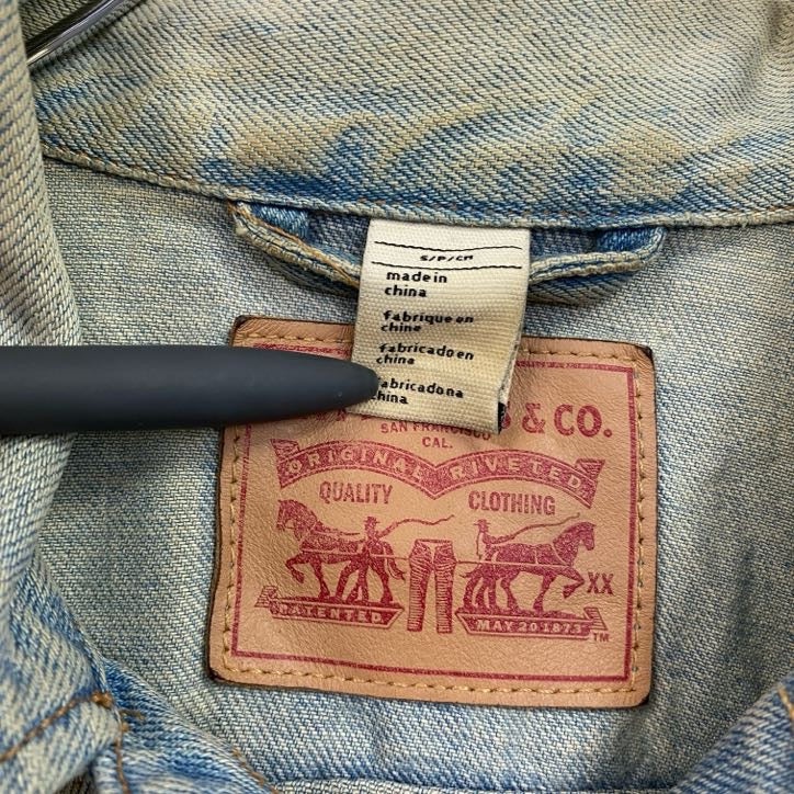 Levi's　リーバイス　デニムジャケット/Gジャン　ヴィンテージ　ライトブルー　Sサイズ