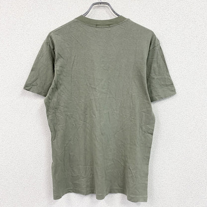 MICHIKO LONDON　ミチコロンドン　半袖プリントTシャツ　シングルステッチ　カーキ　Lサイズ　