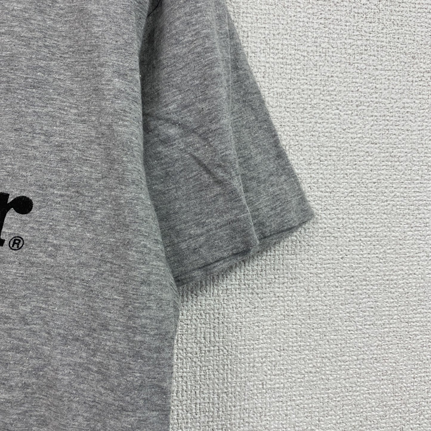Budweiser　バドワイザー　半袖プリントTシャツ　シングルステッチ　グレー　Lサイズ　