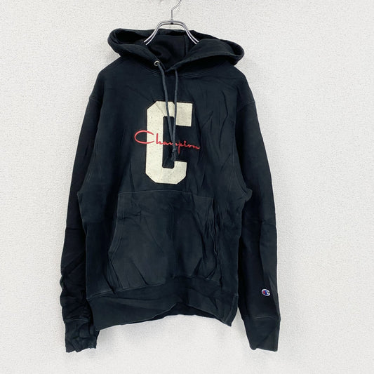 Champion　チャンピオン　リバースウィーブ　スウェットパーカー/フーディー　黒　ブラック　Sサイズ