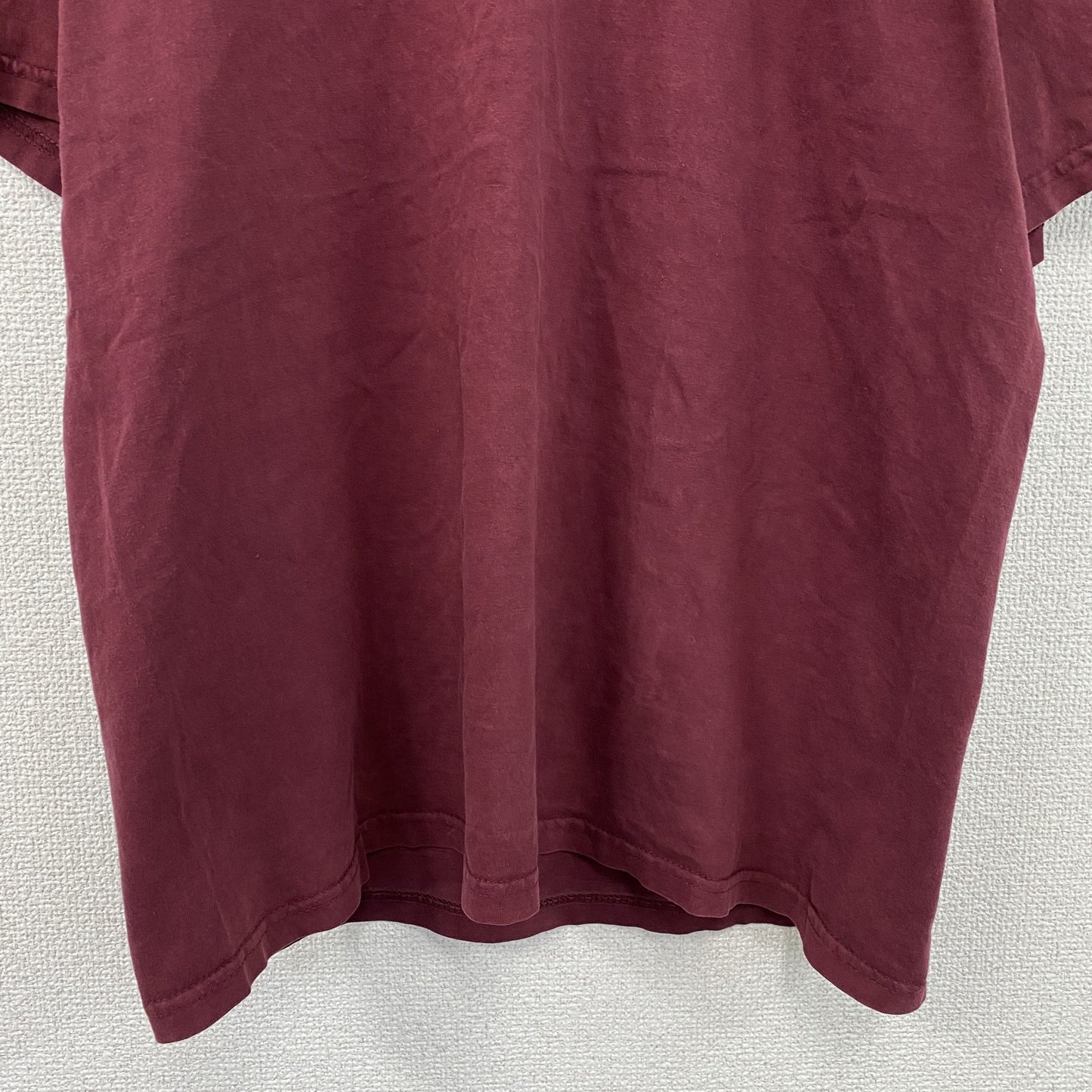 World of Warcraft　ワールドオブウォークラフト　半袖プリントTシャツ　ゲームT　ボルドー　