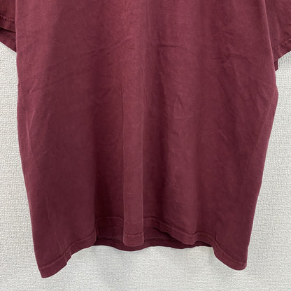 World of Warcraft　ワールドオブウォークラフト　半袖プリントTシャツ　ゲームT　ボルドー　