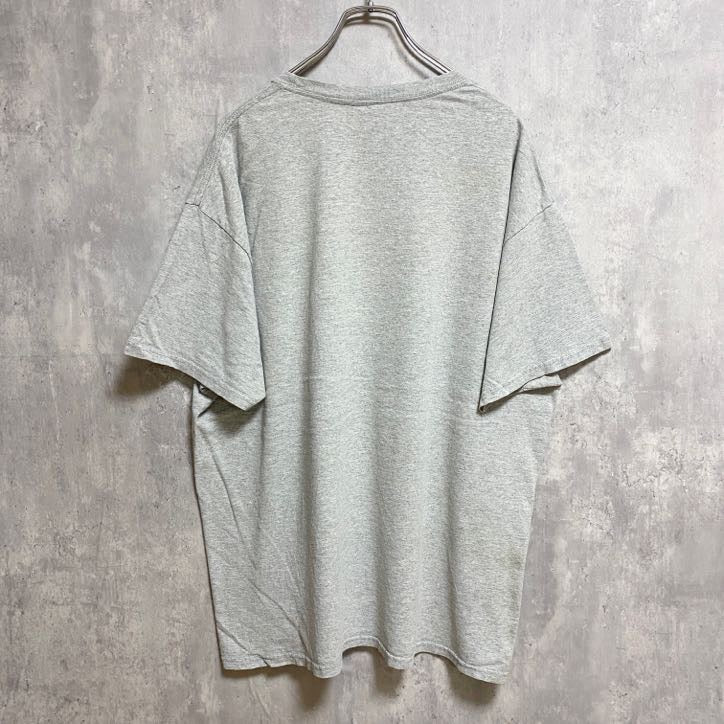 古着 used　半袖プリントＴシャツ　DIE HARD COWBOYS FAN　クルーネック　グレー　オーバーサイズ　XLサイズ
