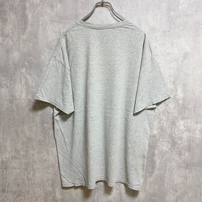 古着 used　半袖プリントＴシャツ　DIE HARD COWBOYS FAN　クルーネック　グレー　オーバーサイズ　XLサイズ